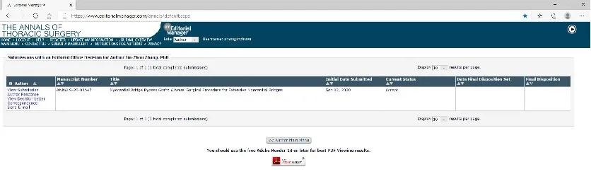 重磅！國際頂級期刊《胸外科年鑒》接受我院心臟外科首創(chuàng)技術(shù)