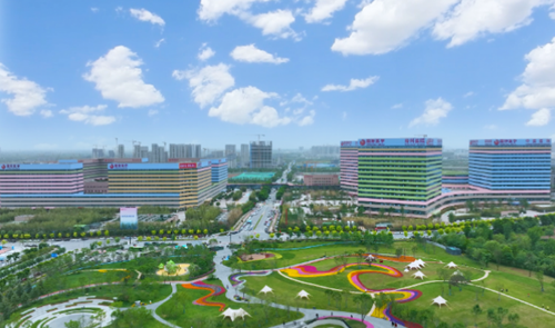 “高空”視角看“西安國(guó)際醫(yī)學(xué)中心醫(yī)院”！